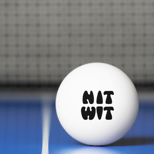 NITWIT PINGPONGBALLEN (Net)