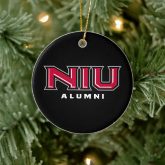 NIU Alumni Keramisch Ornament
