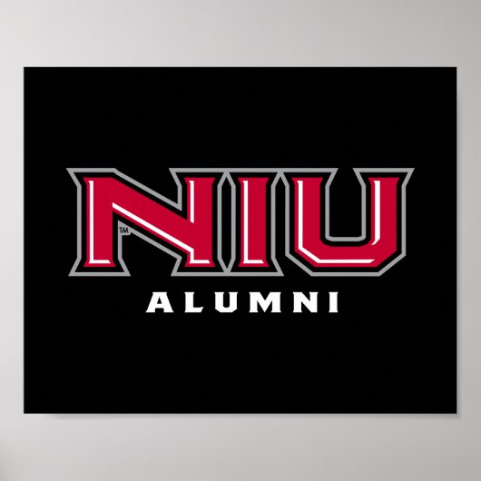 NIU Alumni Poster (Voorkant)