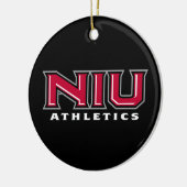 NIU Athletics Keramisch Ornament (Links)