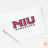 NIU Athletics Rechthoekige Sticker (Envelop)