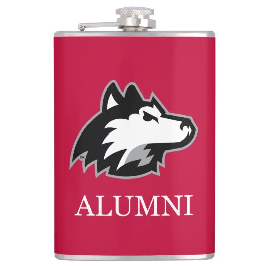 NIU Huskies Alumni Heupfles (Voorkant)