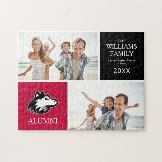 NIU Huskies Alumni Legpuzzel (Horizontaal)