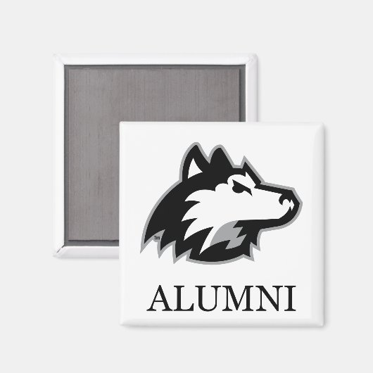 NIU Huskies Alumni Magneet (Voorkant / Achterkant)