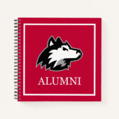 NIU Huskies Alumni Notitieboek (Voorkant)