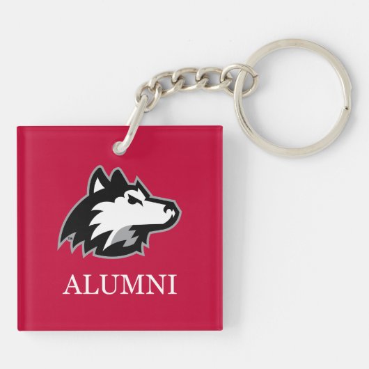 NIU Huskies Alumni Sleutelhanger (Achterkant)