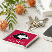 NIU Huskies Alumni Sleutelhanger (Zijkant)