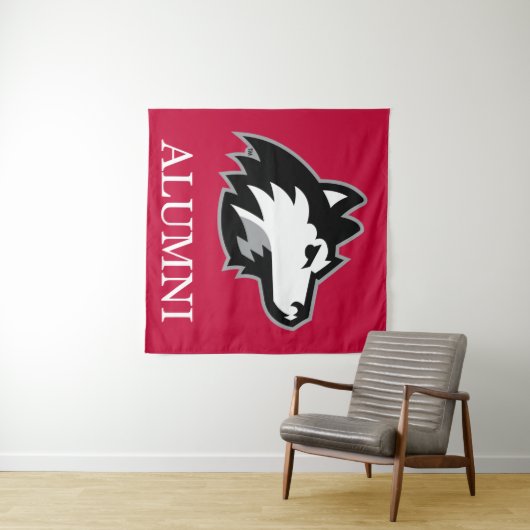 NIU Huskies Alumni Wandkleed (In Situ (horizontaal))