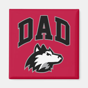 NIU Huskies Dad Magneet