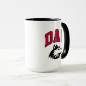 NIU Huskies Dad Mok (Voorkant rechts)