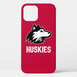 NIU Huskies Distress iPhone 12 Pro Hoesje