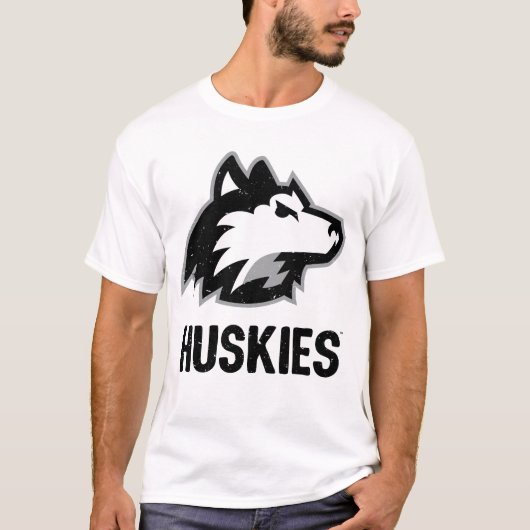 NIU Huskies Distress T-shirt (Voorkant)