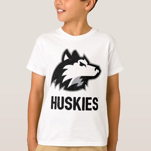 NIU Huskies Distress T-shirt (Voorkant)