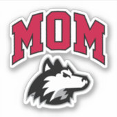 NIU Huskies Mama Sticker (Voorkant)