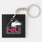 NIU Huskies Sleutelhanger (Achterkant)