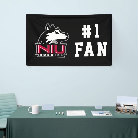 NIU Huskies Spandoek (Beurs)