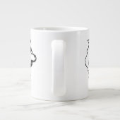 NIU Huskies State Love Extra Grote Beker (Achterkant)