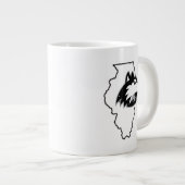 NIU Huskies State Love Extra Grote Beker (Voorkant rechts)