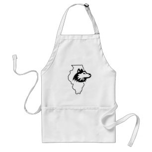 NIU Huskies State Love Standaard Schort