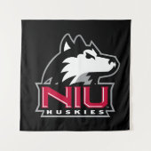 NIU Huskies Wandkleed (Voorkant)
