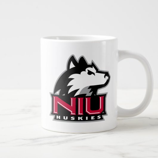 NIU Huskies Wordmark Extra Grote Beker (Rechts)