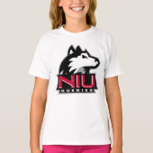 NIU Huskies Wordmark T-shirt (Voorkant)
