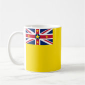 Niue Drapeau Céramique Café Mug (Gauche)