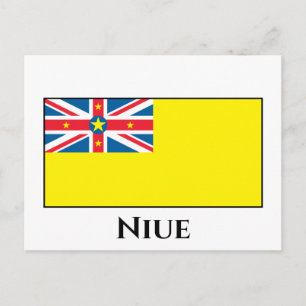 Niue Flag Briefkaart