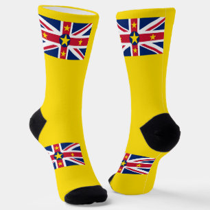 Niue Flag Sokken