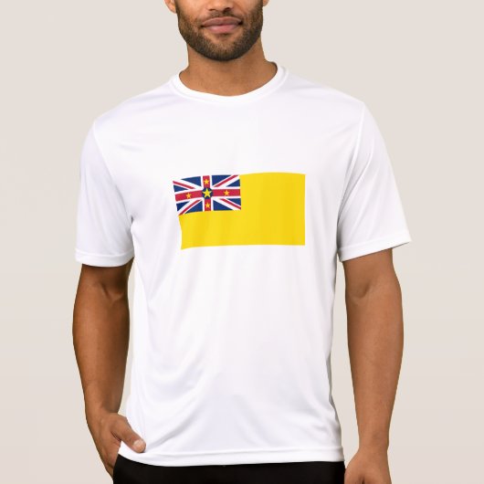 Niue Flag T-shirt (Voorkant)
