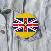 NIUE.png Ronde Button 4,0 Cm (In situ)