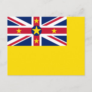 Niue-vlag Briefkaart