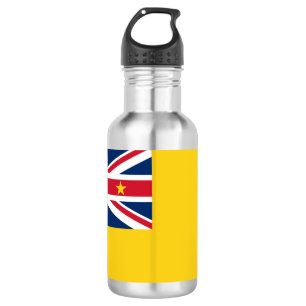 Niuean flag paper cup waterfles 