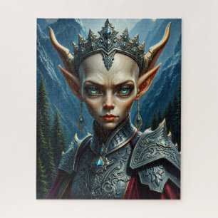 Nivalis Berg Elf Koningin Donkere Fantasie Legpuzzel