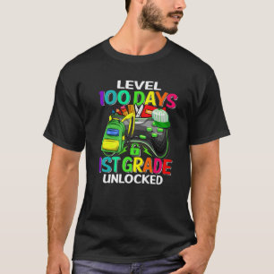 Niveau 100 dagen van 1e graad 100e dag van t-shirt