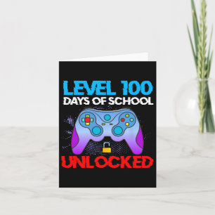 Niveau 100 dagen van school ontgrendelde videokade kaart