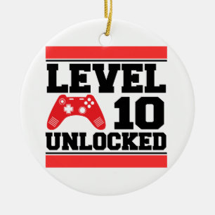 Niveau 10 geopend keramisch ornament