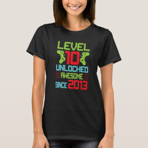 Niveau 10 niet-vergrendeld Geweldige sinds 2012 10 T-shirt