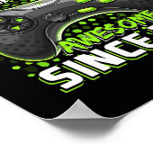 Niveau 10 Onvergrendeld Geweldige 2012 Video Game Poster (Hoek)