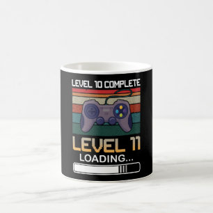 Niveau 10 Volledig niveau 11   Birthday Video Game Koffiemok