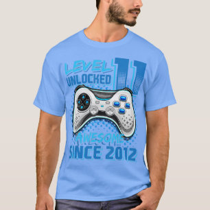 Niveau 11 Geweldige 2012-videogame 11e-straal niet T-shirt