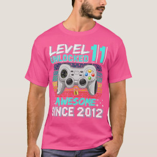 Niveau 11 Geweldige 2012-videogame 11e-straal niet T-shirt