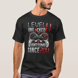 Niveau 11 niet-vergrendeld Geweldige sinds 2011 11 T-shirt