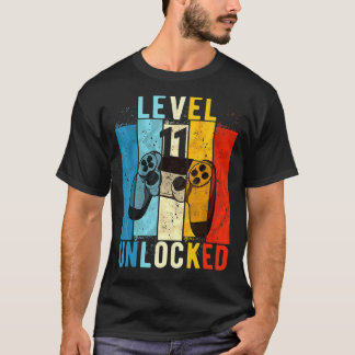 Niveau 11 niet-vergrendelde videoband 11 jaar oud, t-shirt