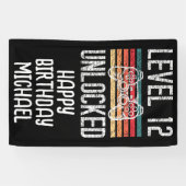 Niveau 12 Déverrouillé 12e bannière anniversaire (Horizontal)