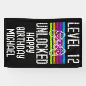 Niveau 12 Déverrouillé 12e bannière anniversaire (Horizontal)