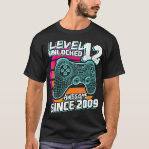 Niveau 12 Geweldige 2009-videogame 12e straal niet T-shirt