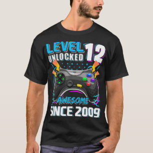 Niveau 12 Geweldige 2009-videogame 12e straal niet T-shirt