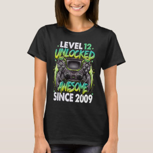 Niveau 12 niet-vergrendeld Geweldige sinds 2009 12 T-shirt