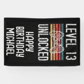 Niveau 13 Déverrouillé 13e bannière anniversaire (Horizontal)